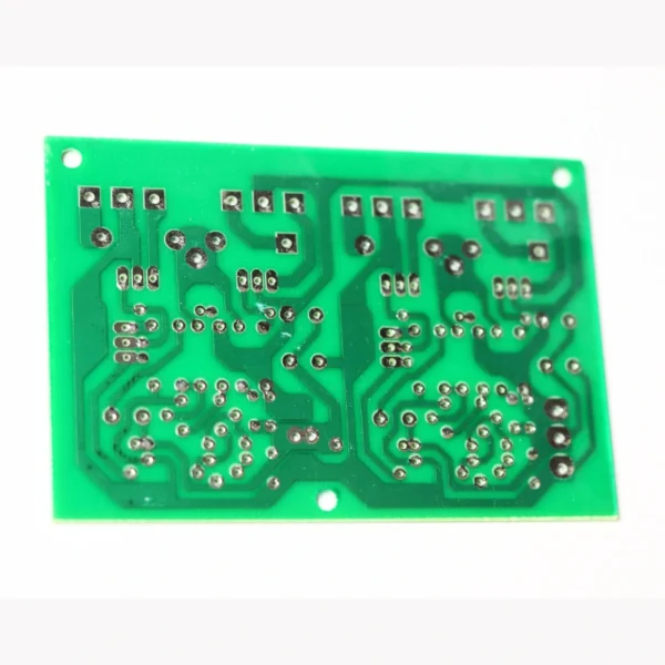 Stereo amplifier PCB back side Stereo amplifier PCB back side