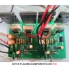 Stereo amplifier pcb after placing componets Stereo amplifier pcb after placing componets
