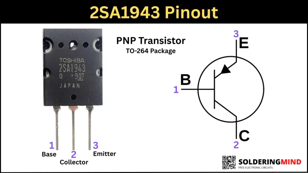 2SA1943 Pinout
