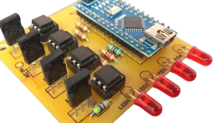 4 channel chaser board