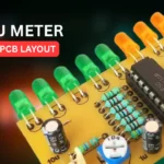 LED vu meter board