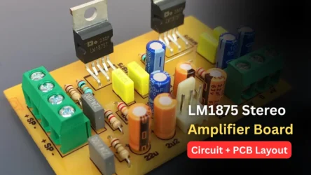 LM1875 Stereo Amplifier Board