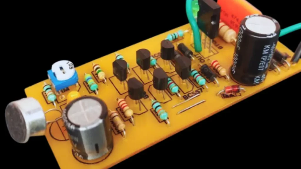Music reactive light board