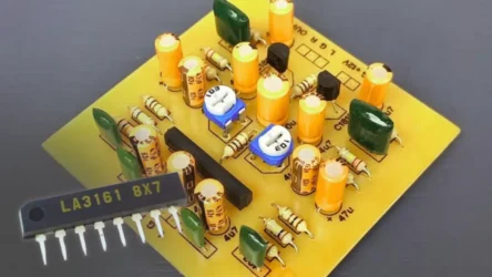 Pre amplifier board using la3161