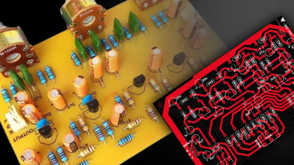 Tone control circuit from akai