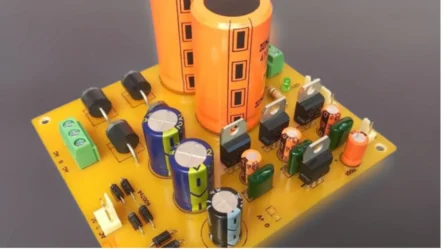 dual power supply board for amplifier