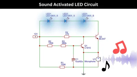 sound activated led