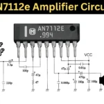 AN7112e amplifier circuit