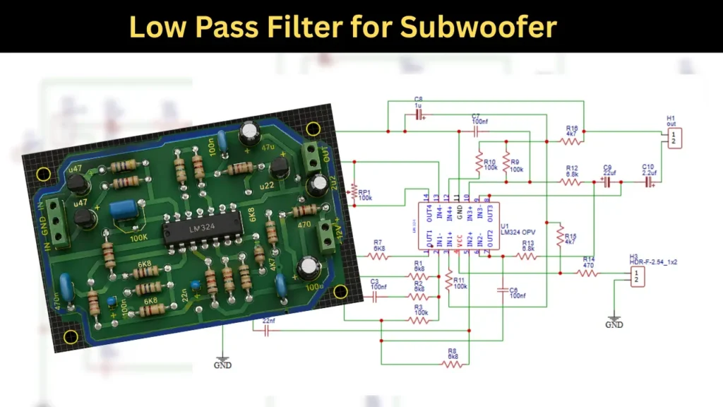 Low Pass Filter for Subwoofer