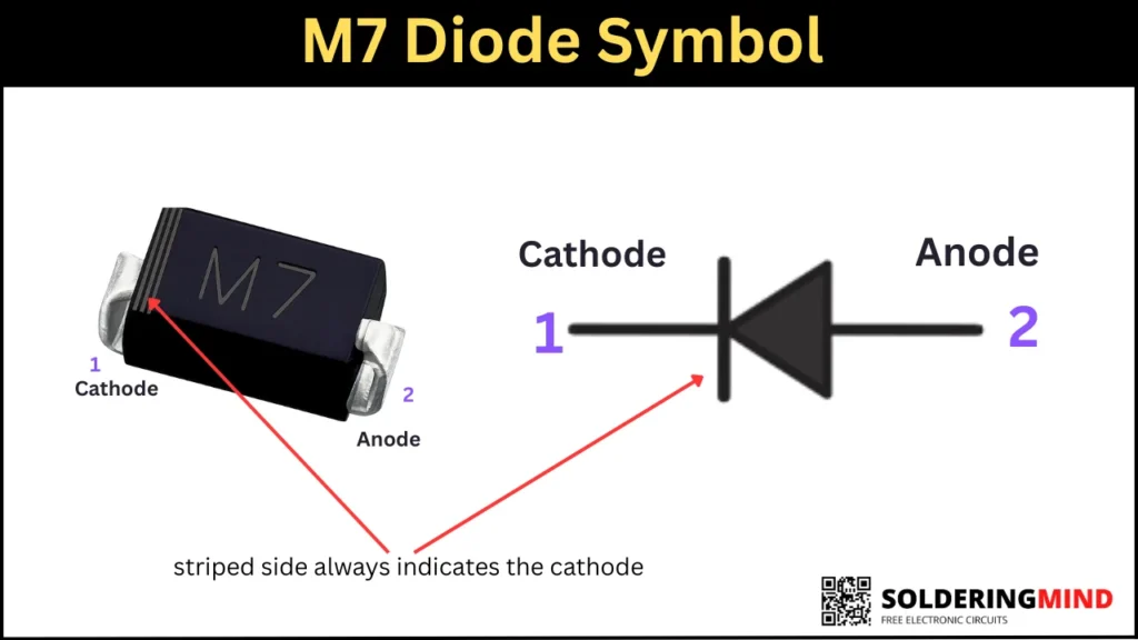 m7 diode symbol