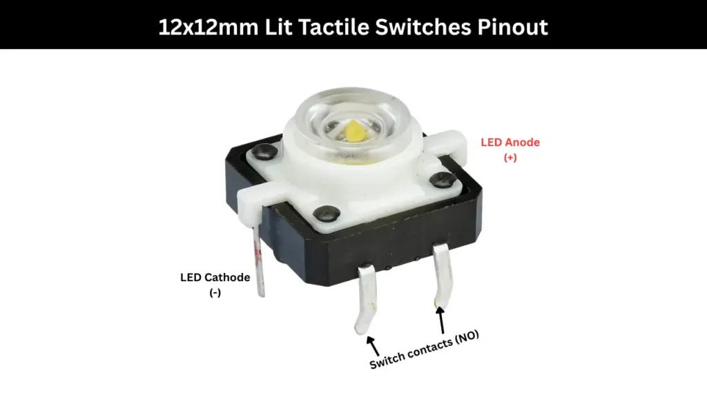 Tactile Switch pinout