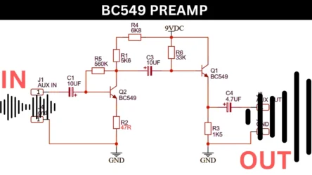 BC549 Preamp