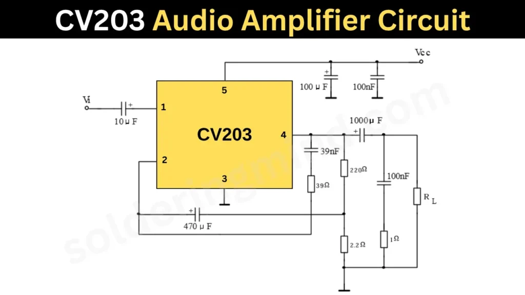 CV203 circuit