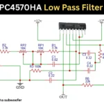 UPC4570HA Low Pass Filter