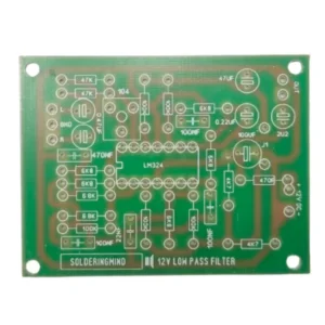low pass filter board pcb