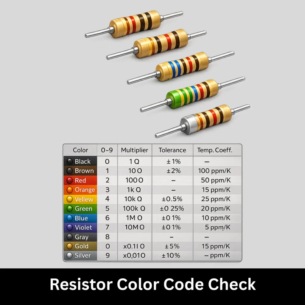 resistor color code check tool