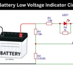 12V Battery low volt indicator