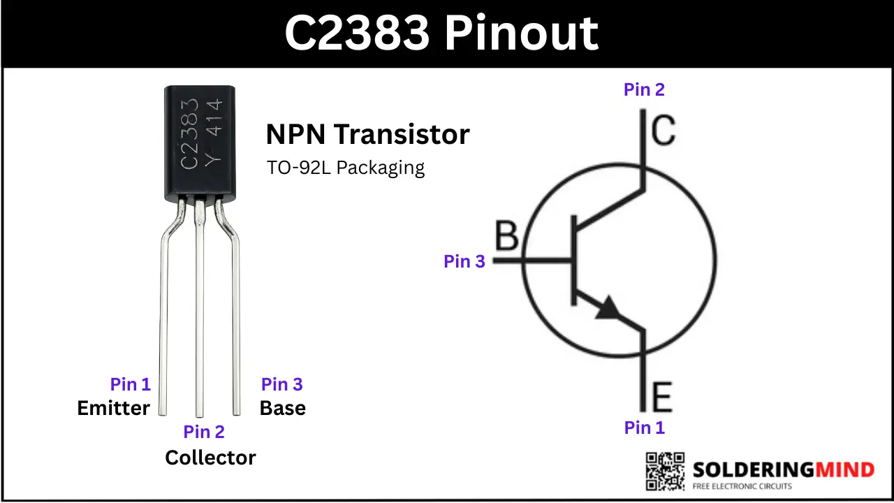 C2383 Transistor pinout
