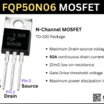 FQP50N06 MOSFET