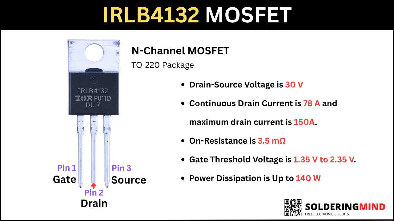 IRLB4132 MOSFET