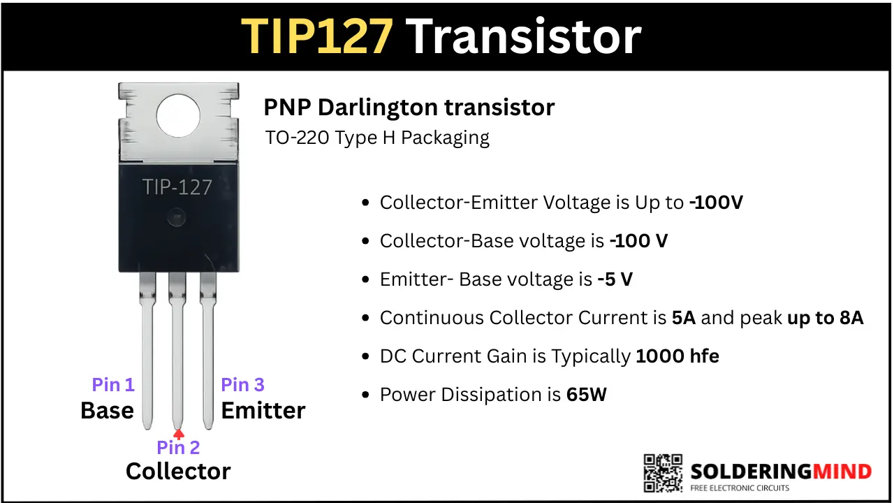 TIP127 Transistor