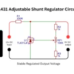 TL431 Adjustable Shunt Regulator Circuit