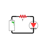series connected LED resistor calculator