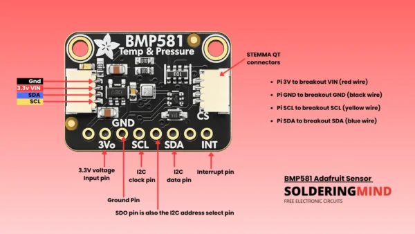 BMP581 sensor by Adafruit