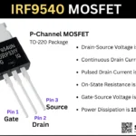 IRF9540 MOSFET and specifications