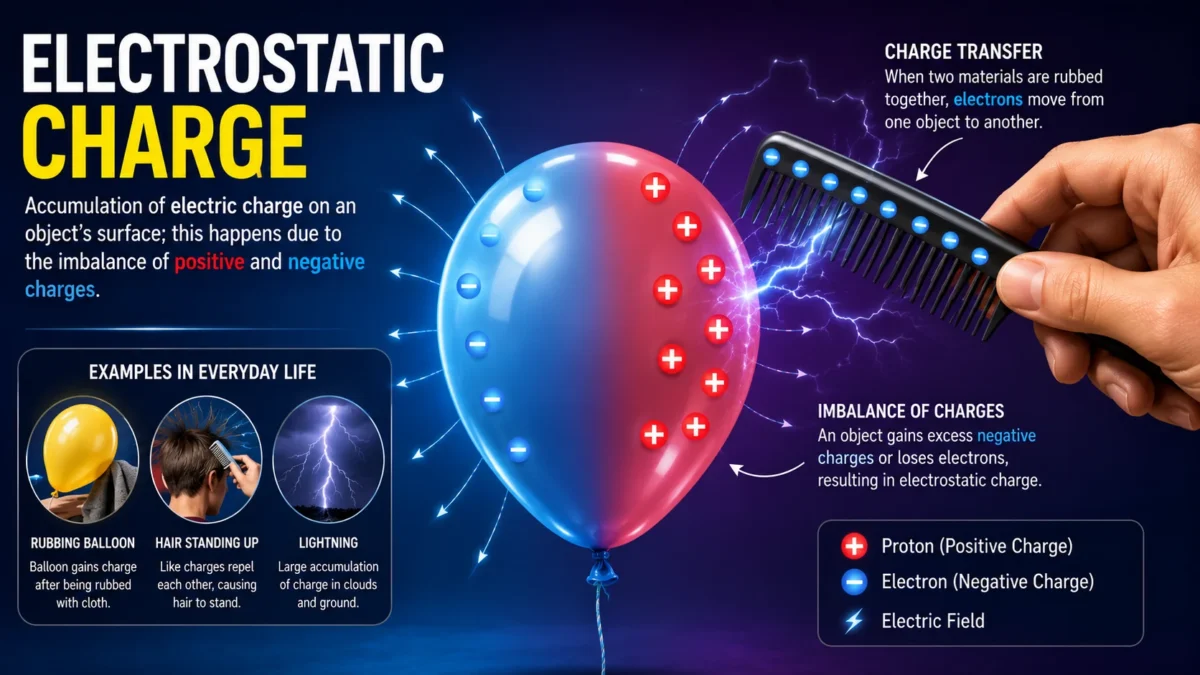 electrostatic charge transfer