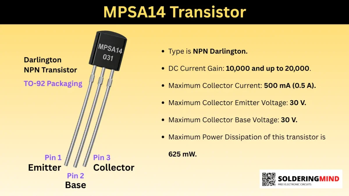 MPSA14 transistor