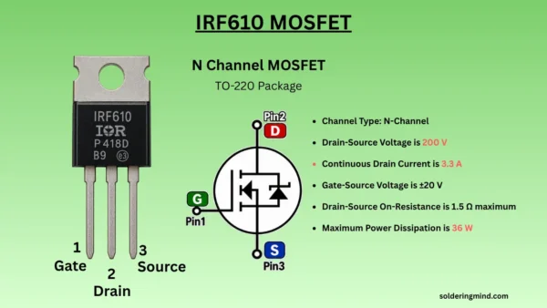 IRF610 MOSFET