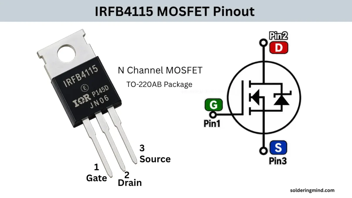 IRFB4115 Pinout