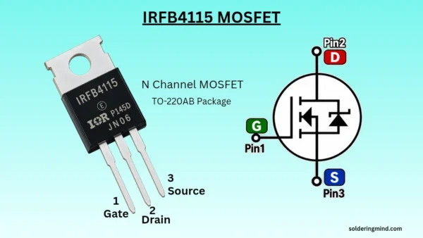 irf4115 mosfet pinout